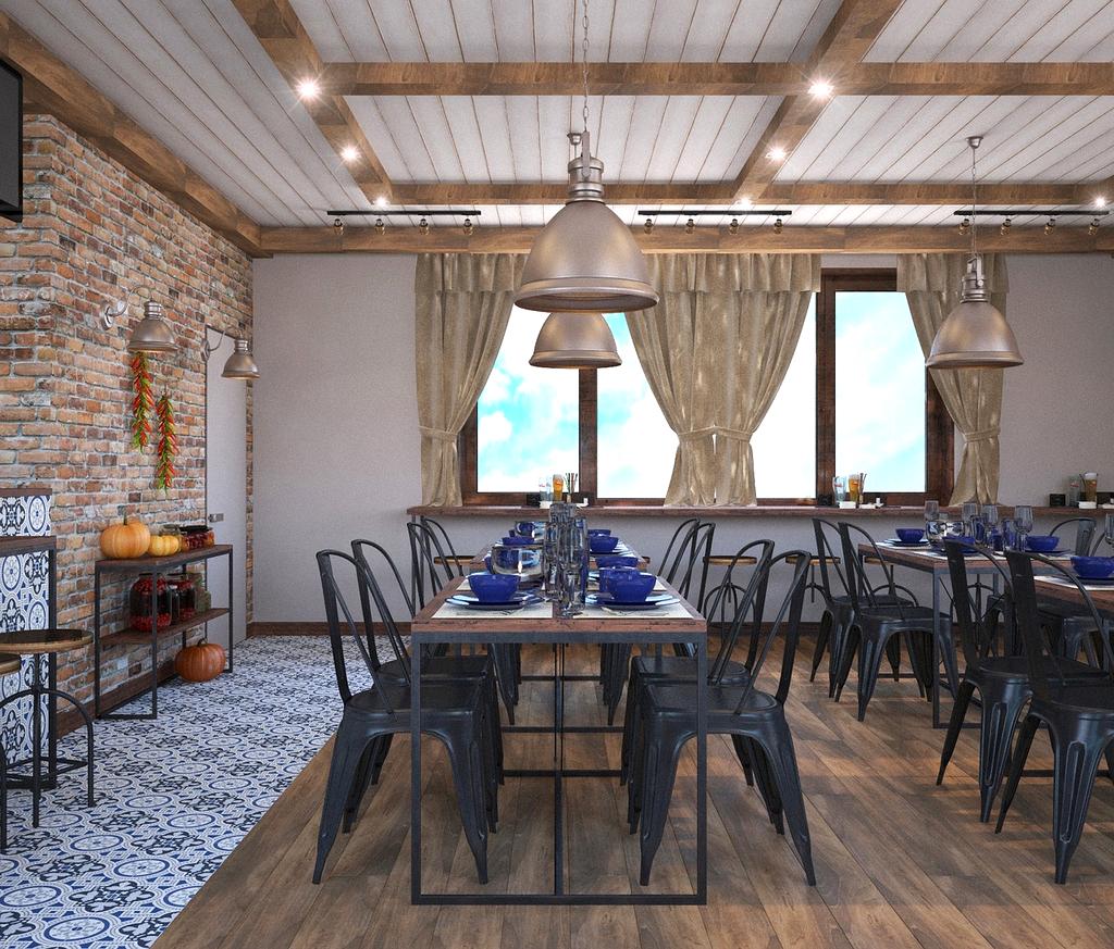 Interno accogliente del caffè con clienti che si godono una pausa